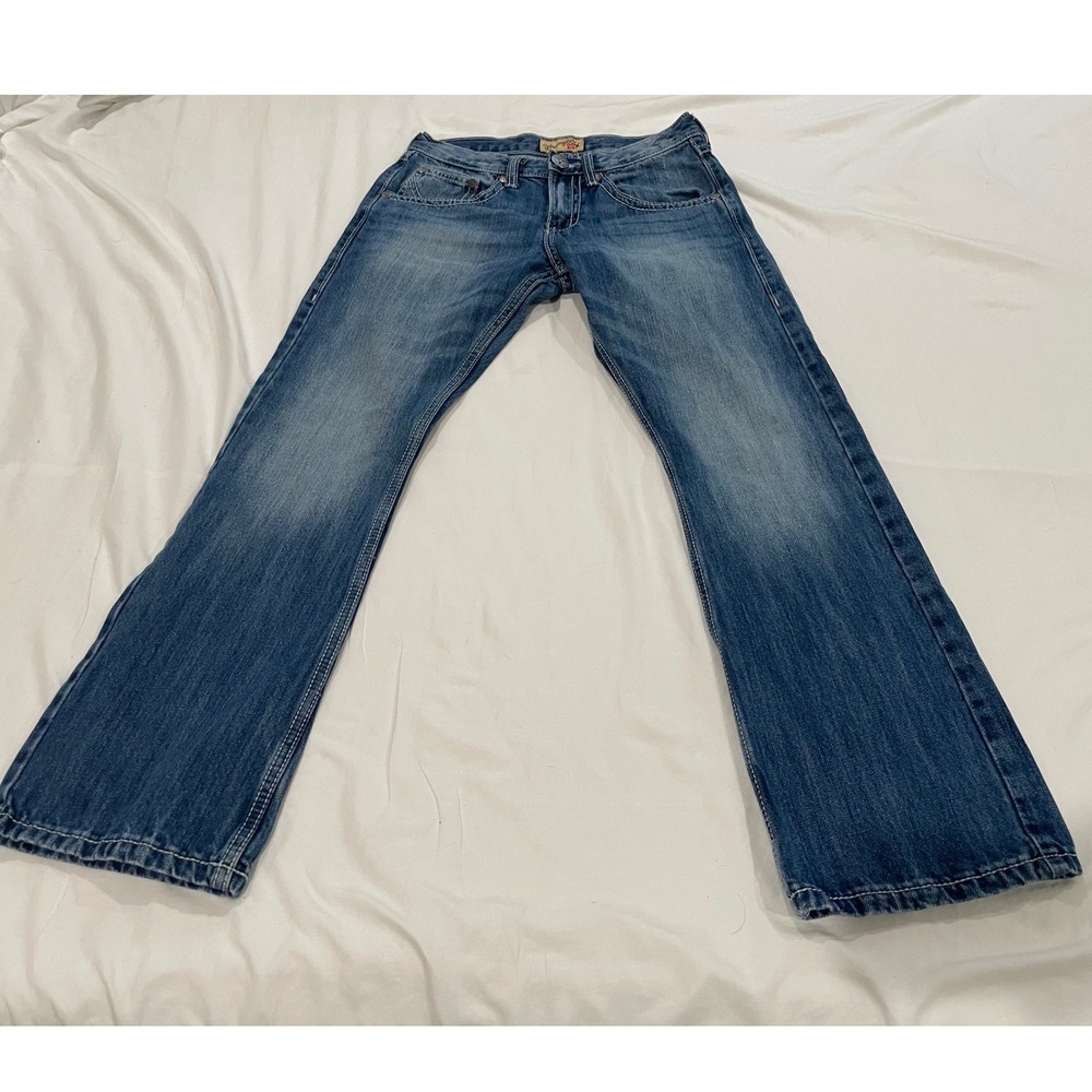 Wrangler 20X Style 42 Vintage Bootcut Jeans Mens 28x30 Medium Wash 1042MWXLB